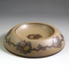 shallow bowl with a fruit motif by hjorth marked 15